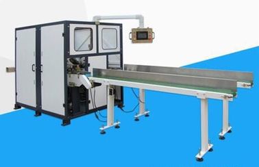 Delta Servo Motor  Log Saw Cutting Machine , Toilet Roll Cutting Machine High Speed