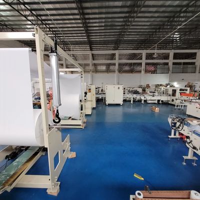 Speed Facial Tissue Making Machine With Individual Motors And Frequency Converters Driving System 0-110m/min