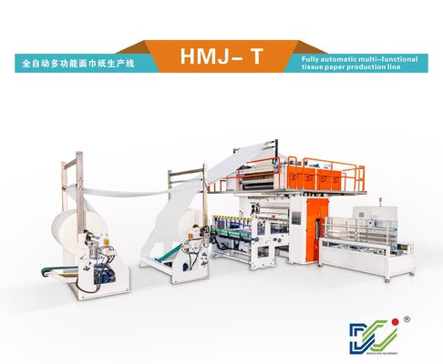 Professional V FOLD Facial Tissue Production Line for Tissue Industries
