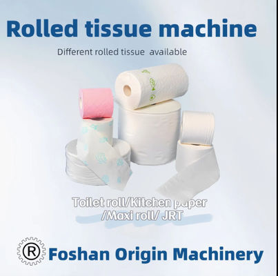 AC Frequency Conversion Drive Mode Tissue Paper Manufacturing Line for Customizable Production Net Paper Width 1575-3600mm