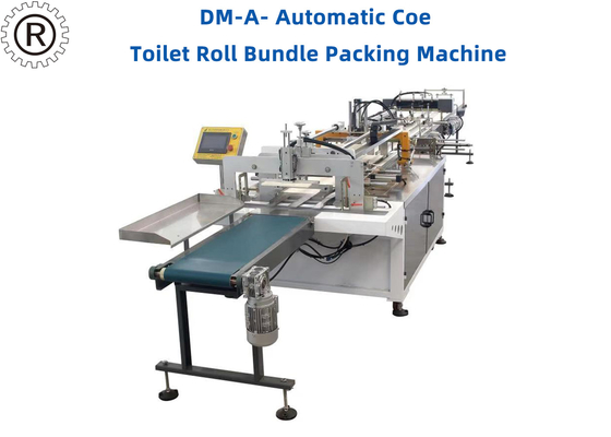 Automatic Toilet Kitchen Roll Bundle Packing Machine 24 Rolls 10 Bags / Min