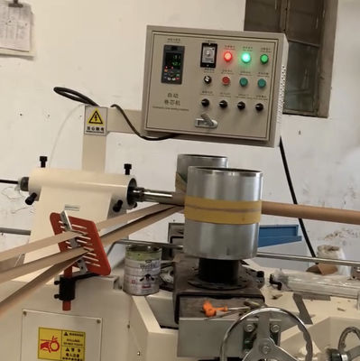 অটোম্যাটিক পেপার কোর মেশিন 40m/min সার্ভো ড্রাইভ ড্রাইভিং