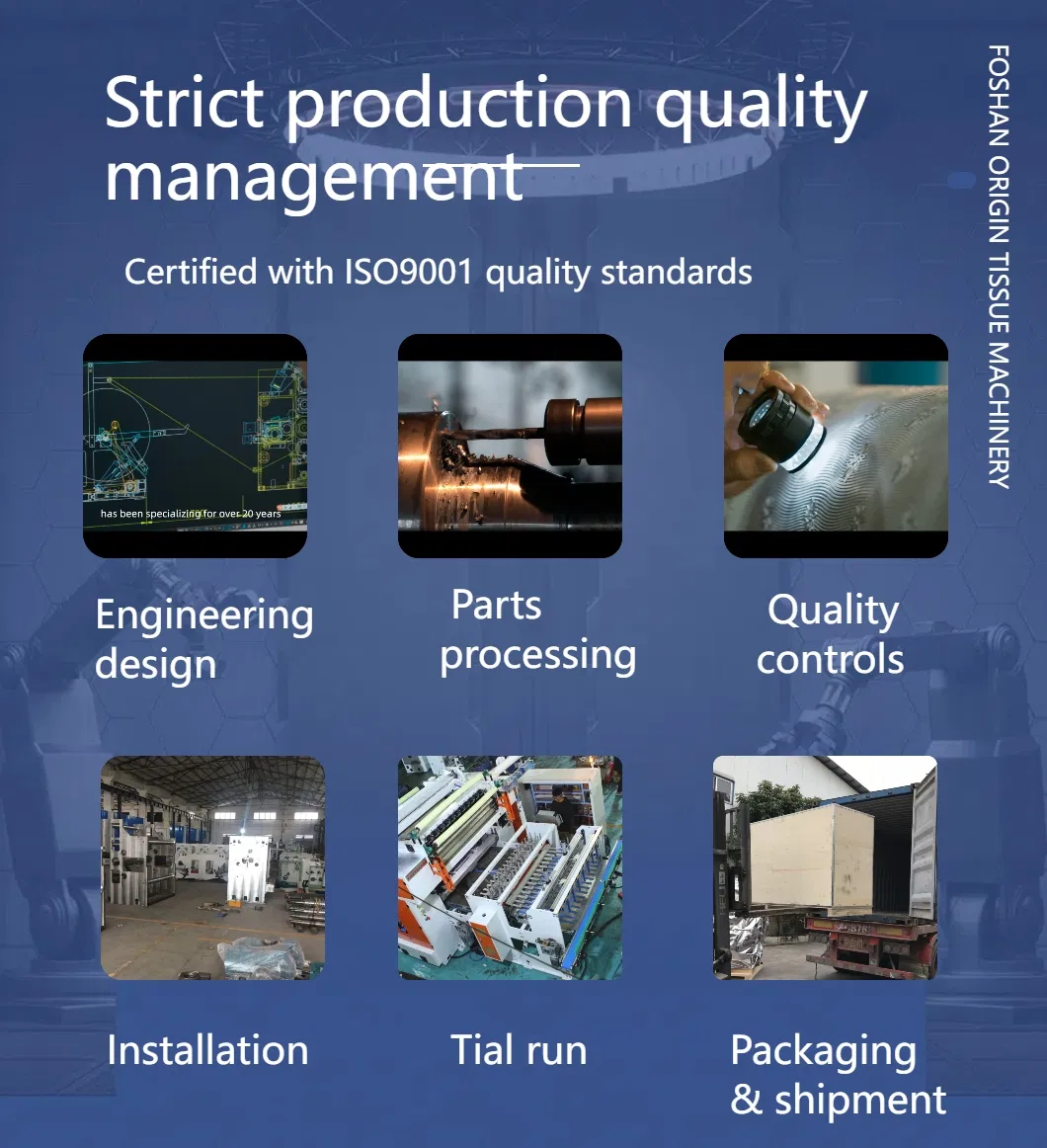 1800 মিমি Finished Jumbo Roll Slitting Machine Rewinding With Good Efficient 3